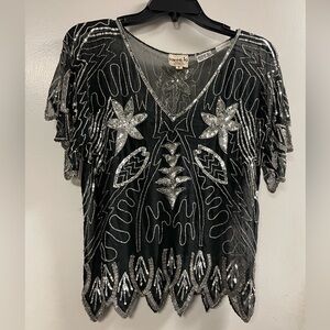 100% Silk Vintage Glam